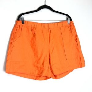Check IT Out Plus Curvy Comfort Short. Orange. 3XL. Classy